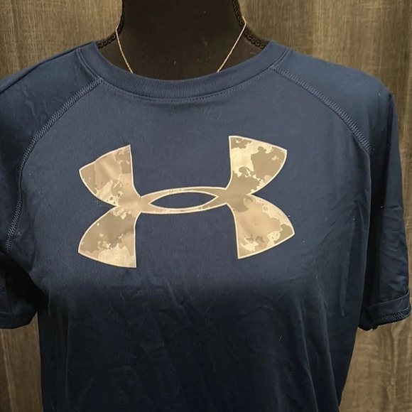 Blue Under Armour Tee - Picture 2 of 4